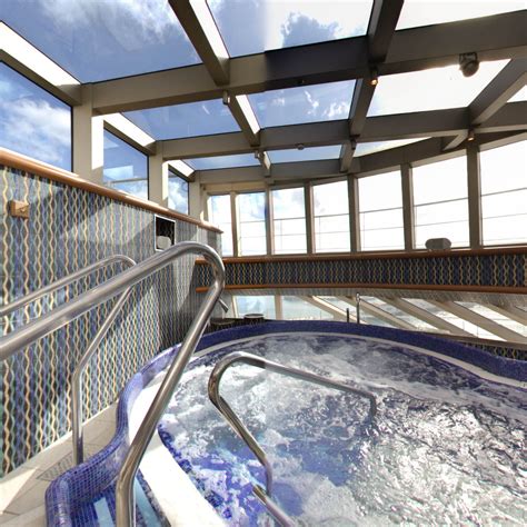 Recharge and unwind at the Thalassotherapy pool on the Carnival Magic